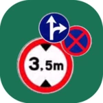 traffic signs game: road sign android application logo